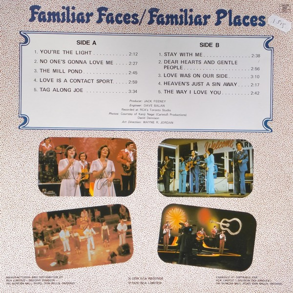 baixar álbum The Family Brown - Familiar Faces Familiar Places