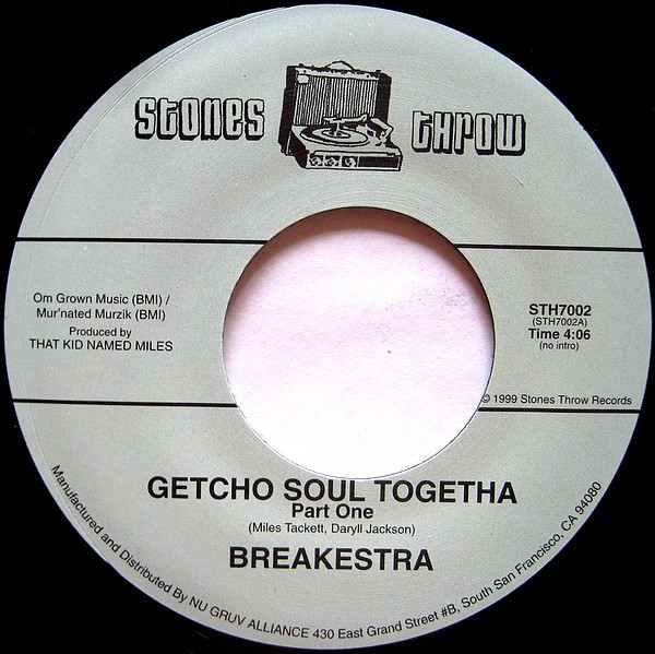 Breakestra – Getcho Soul Togetha (1999, Vinyl) - Discogs