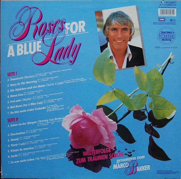 lataa albumi Marco Bakker - Roses For A Blue Lady