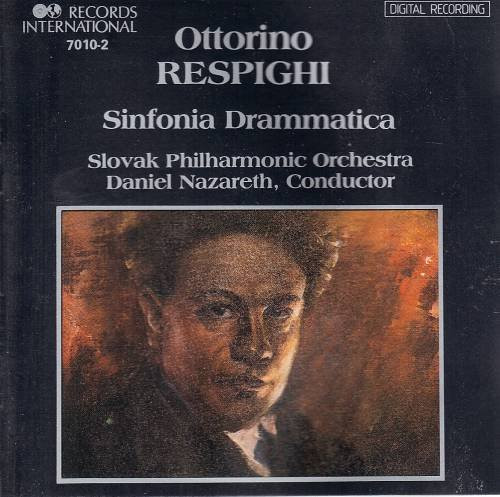 last ned album Ottorino Respighi, Slovak Philharmonic Orchestra, Daniel Nazareth - Sinfonia Drammatica