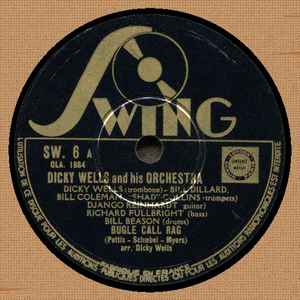 Dickie Wells And His Orchestra - Bugle Call Rag / Between The Devil And The Deep Blue Sea album cover
