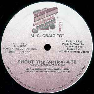 Craig G - Shout album cover
