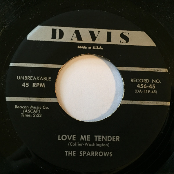 Album herunterladen The Sparrows - Love Me Tender Come Back To Me