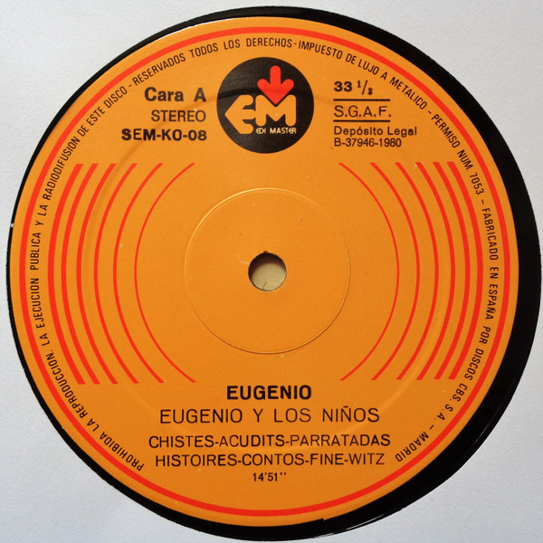 descargar álbum Eugenio - Con Los Niños Vol 3