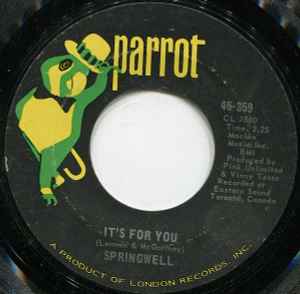 Springwell - It's For You album cover