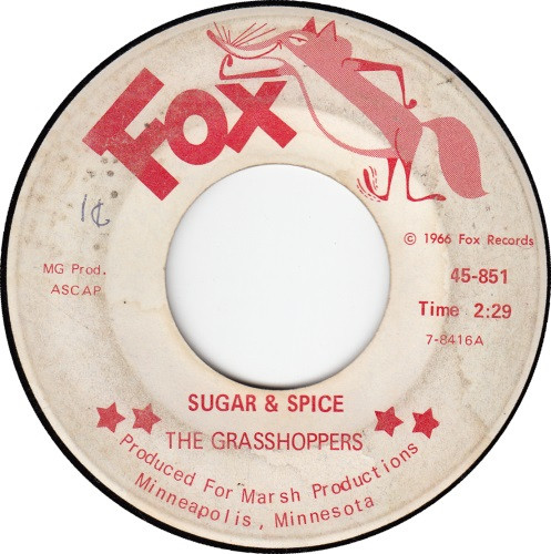télécharger l'album The Grasshoppers - Sugar Spice Very Last Day