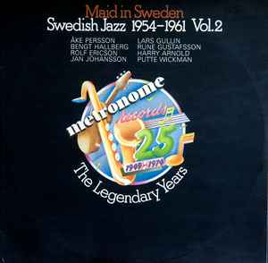 Various - Maid In Sweden - Swedish Jazz 1954-1961 Vol. 2