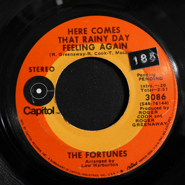 Rainy Day Feeling - The Fortunes - Cifra Club
