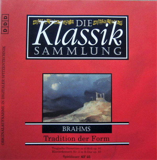 last ned album Brahms - Die Klassiksammlung 63 Brahms Tradition Der Form