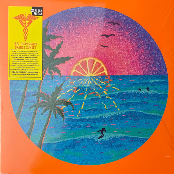 Jazz Dispensary: Orange Sunset (2020, Yellow Starburst, Vinyl