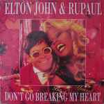 Cover of Don't Go Breaking My Heart, 1994, Vinyl