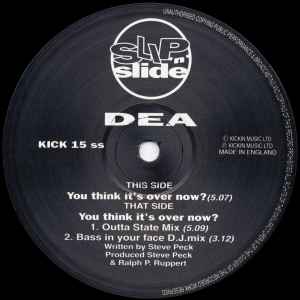 DEA (3) - You Think It's Over Now? album cover