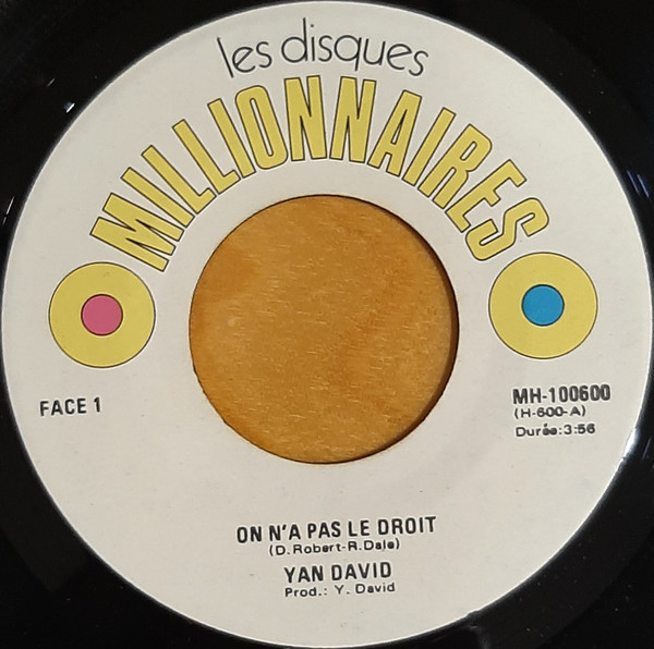 ladda ner album Yan David - On Na Pas Le Droit