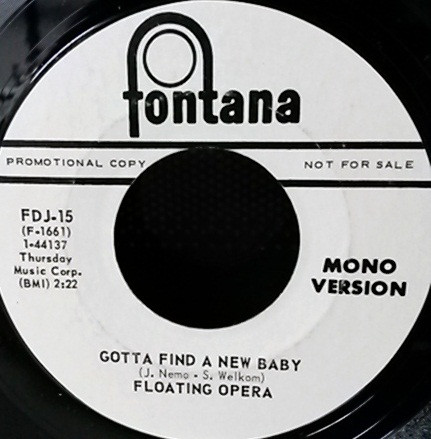 ladda ner album Floating Opera - Gotta Find A New Baby