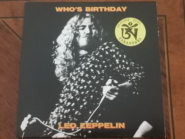 Led Zeppelin – Who's Birthday (1994, CD) - Discogs