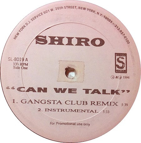ショップオフ SHIRO/CAN WE TALK 洋楽 - LITTLEHEROESDENTISTRY