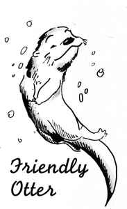 Friendly Otter image