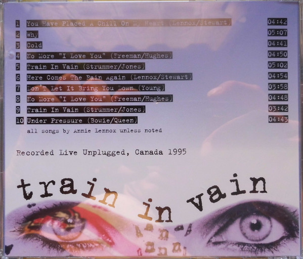 descargar álbum Annie Lennox - Train In Vain