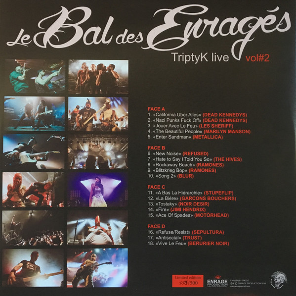 Album herunterladen Le Bal Des Enragés - TriptyK LivE
