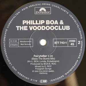 Phillip Boa & The Voodooclub - I Don't Need Your Summer (12"-Motown-Rock-Version)