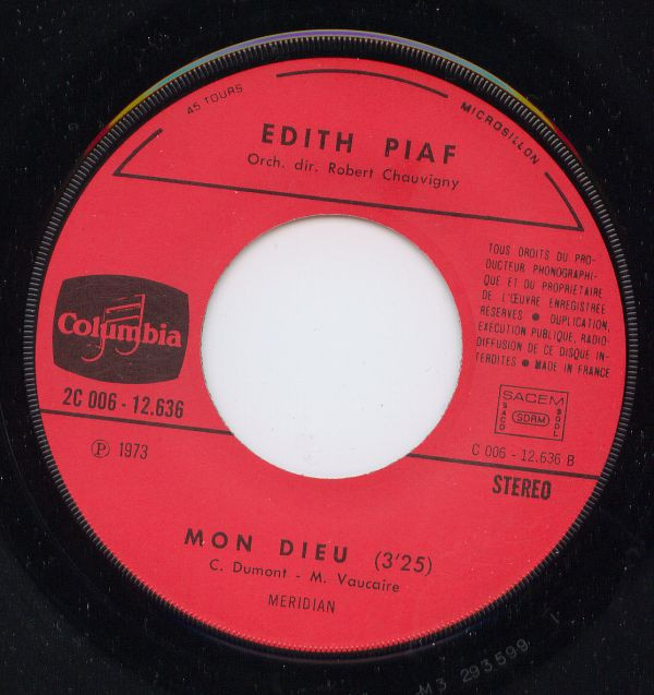 descargar álbum Edith Piaf - Milord Mon Dieu