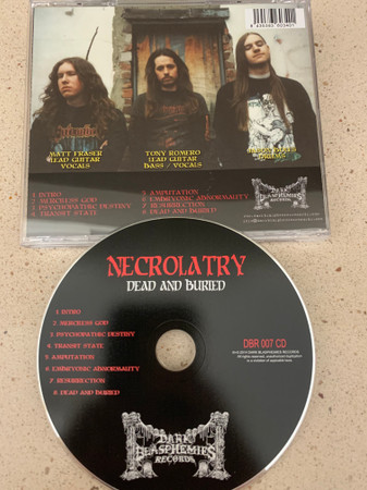 Album herunterladen Necrolatry - Dead And Buried
