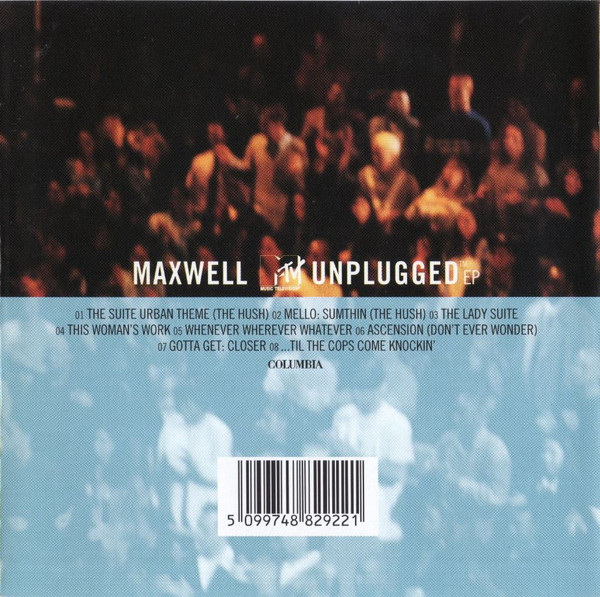 Maxwell – MTV Unplugged EP (1997, Vinyl) - Discogs