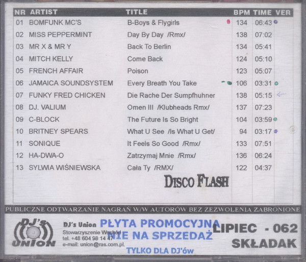 ladda ner album Various - Lipiec 062 Składak