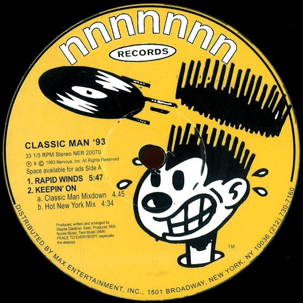 Classic Man '93 – No Mind Games (1993, Vinyl) - Discogs