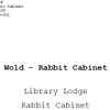 Wold - Rabbit Cabinet
