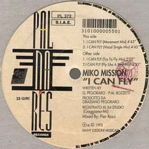 Miko Mission - I Can Fly album cover