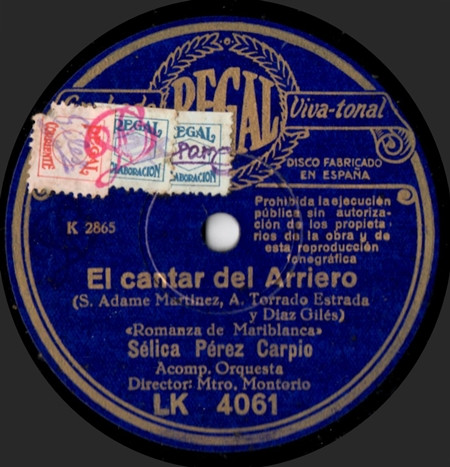 lataa albumi Faustino Arregui Sélica Pérez Carpio - El Cantar Del Arriero