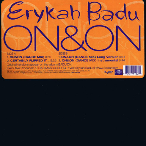 Erykah Badu – On & On (Dance Mix) (1997, Vinyl) - Discogs