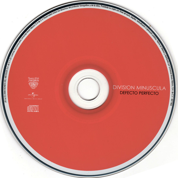 Album herunterladen Division Minuscula - Defecto Perfecto Edición Especial
