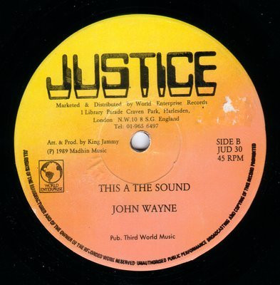 télécharger l'album John Wayne - This A The Sound