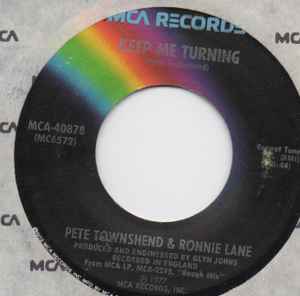Pete Townshend - Keep Me Turning / Nowhere To Run album cover