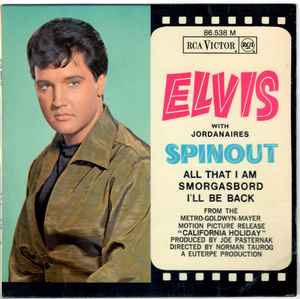 Elvis Presley - Spinout album cover