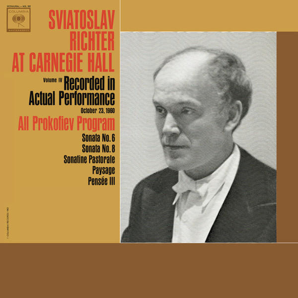 ladda ner album Prokofiev, Sviatoslav Richter - Sviatoslav Richter At Carnegie Hall All Prokofiev Program