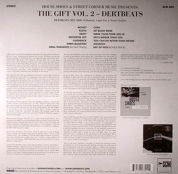 baixar álbum DertBeats - House Shoes Street Corner Music Presents The Gift Vol 2