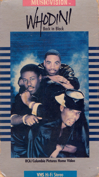 Whodini – Back In Black (1986, VHS) - Discogs