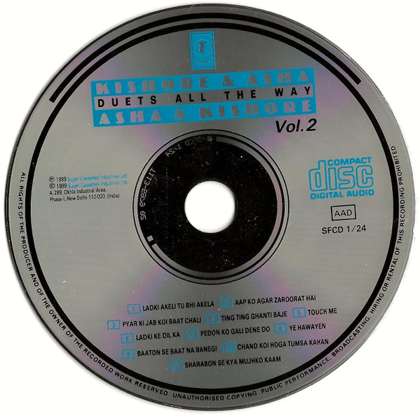 Album herunterladen Download Kishore Kumar & Asha Bhosle - Duets All The Way Ash Kishore Vol 2 album