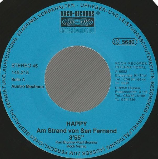 descargar álbum Happy - Am Strand Von San Fernand