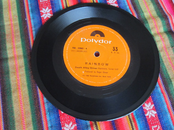 Rainbow – Death Alley Driver (1982, Vinyl) - Discogs