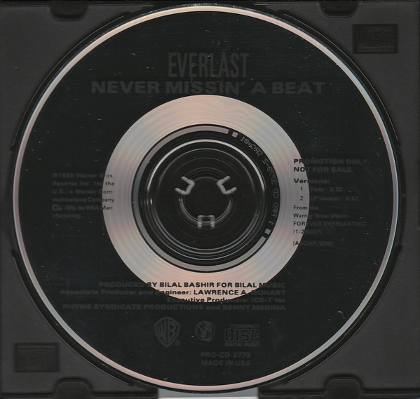 /12"" Everlast-Never missin a Beat/VG maxi 