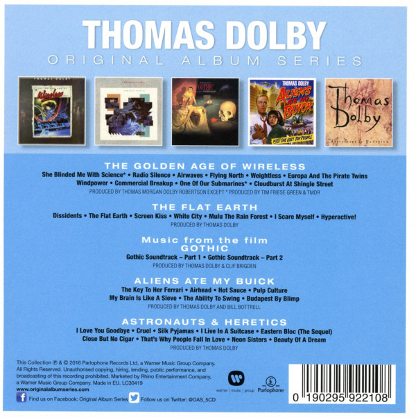 baixar álbum Thomas Dolby - Original Album Series
