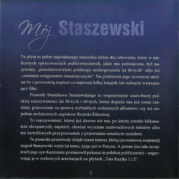 descargar álbum Jacek Bończyk - Mój Staszewski