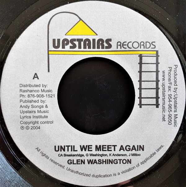 ladda ner album Glen Washington - Until We Meet Again