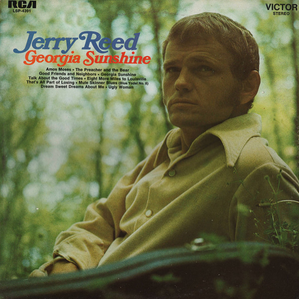 Jerry Reed – Georgia Sunshine (1970, Hollywood Pressing, Vinyl