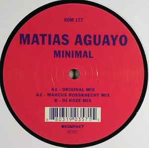 Matias Aguayo - Minimal album cover
