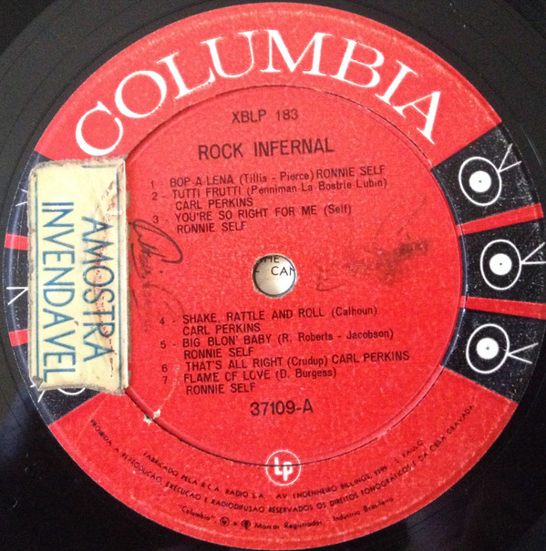 last ned album Ronnie Self, Carl Perkins - Rock Infernal